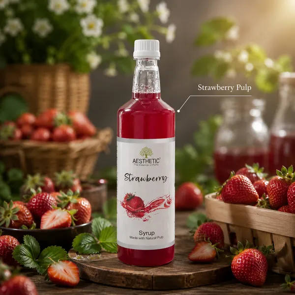 Aesthetic_Strawberry_Syrup_500_Ml_Pack_Of_2