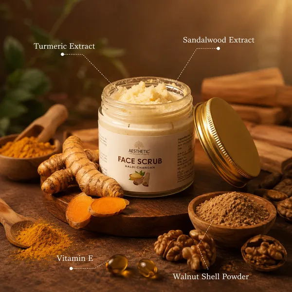 Aesthetic_Haldi_Chandan_Face_Scrub_Pack_Of_2