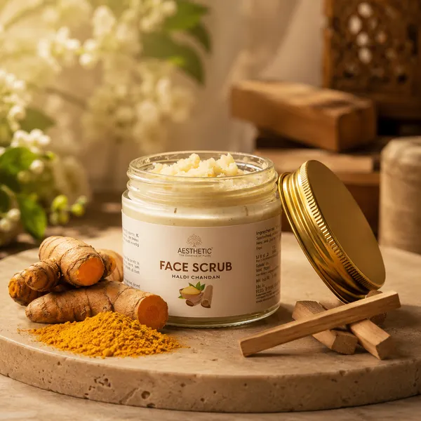 Aesthetic_Haldi_Chandan_Face_Scrub_Pack_Of_2