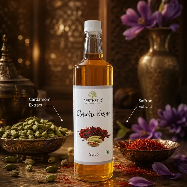 Aesthetic_Elaichi_Kesar_Syrup_500_Ml_Pack_Of_2