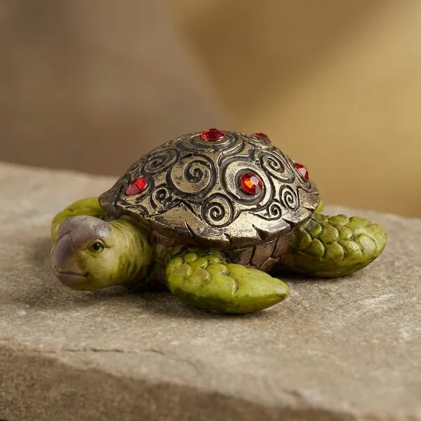 Resin_Decorative_Jeweled_Shell_Turtle_Figurine