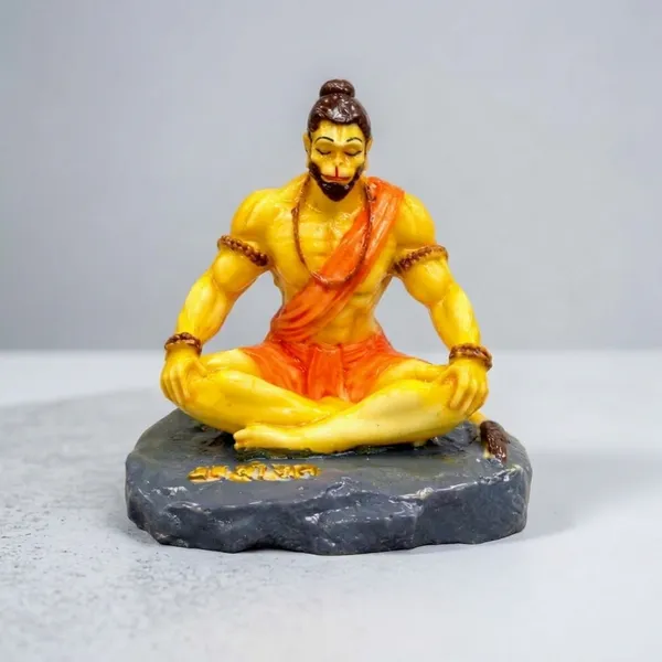 Yellow_Resin_Meditating_Figurine_Dashboard_Idol