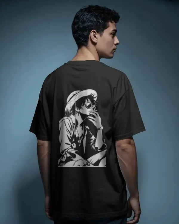 Black_Pure_Cotton_Graphic_Print_Round_Neck_T-Shirt_For_Men