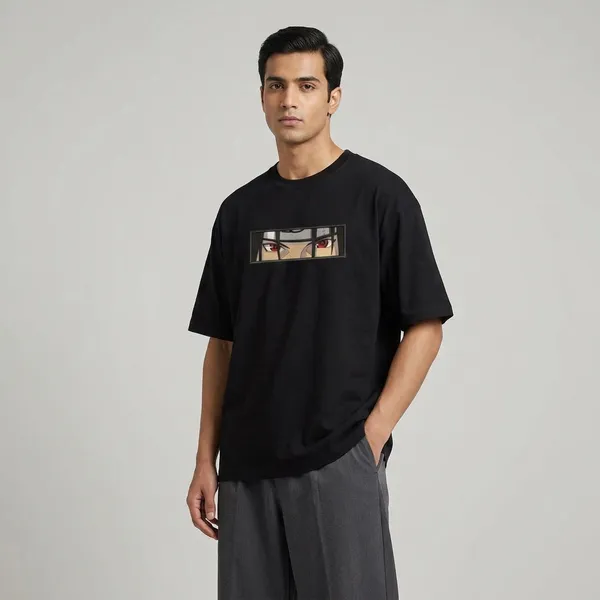 Black_Pure_Cotton_Itachi_Uchiha_Naruto_Embroidered_Round_Neck_T-Shirt_For_Men