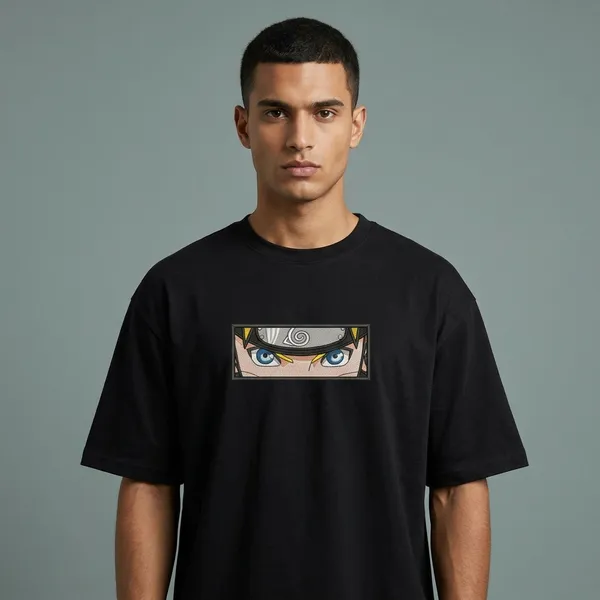 Black_Pure_Cotton_Anime_Naruto_Eyes_Embroidery___T-Shirt_For_Men