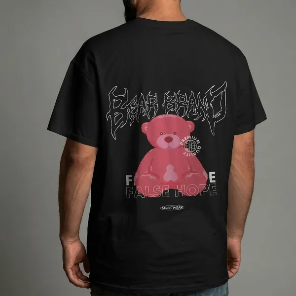 Black_Pure_Cotton_Graphic_Print_Crew_Neck_T-Shirt_For_Men