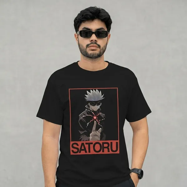 Black_Pure_Cotton_Graphic_Print_Crew_Neck_T-Shirt_For_Men