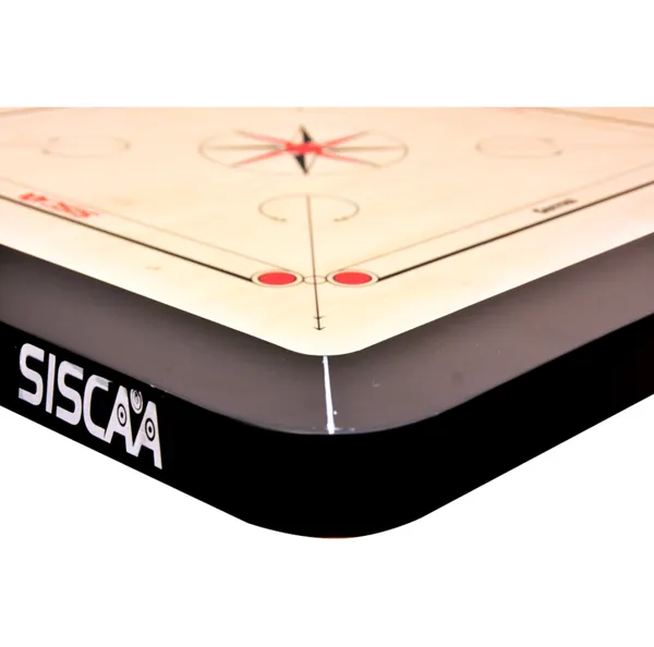 Siscaa_Champion_Fighter_Black_Carrom_Board_Include_With_Coin,_Striker_And_Powder_-_20_Mm