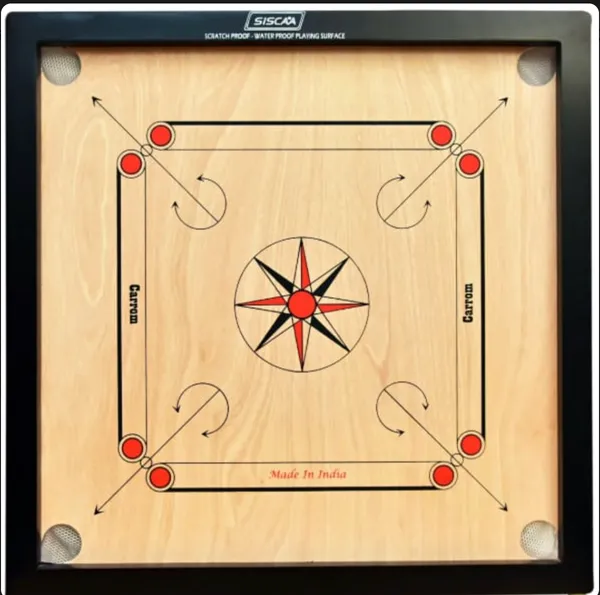 Siscaa_Venus_Black_Border_Carrom_Board_includes_coin,striker_and_powder_-_32_Inch