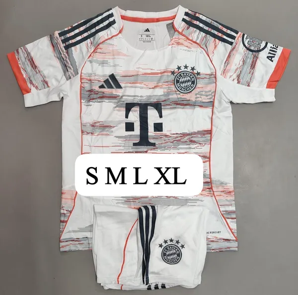 White_Bayern_Munich__Retro_jersey_set_with_shorts