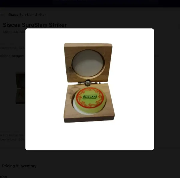 Siscaa_SureSlam__Carrom_Striker_-_40Mm