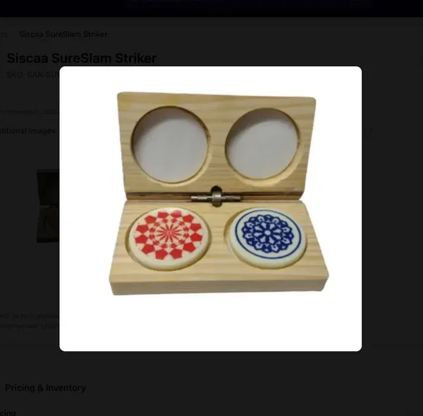 Siscaa_SureSlam__Carrom_Striker_-_40Mm