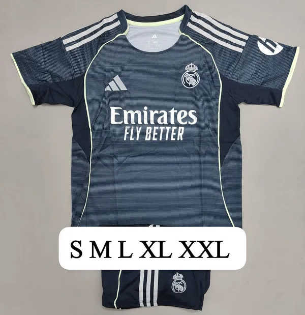 Dark_Grey_Real_Madrid__Retro_jersey_set_with_shorts