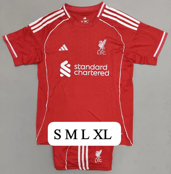Red_Liverpool_F.C._Standard_Chartered_Football_Retro_Jersey_Set_with_shorts
