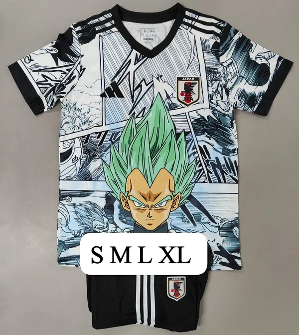 Anime_Graphic_Print_Japan_Football_Retro_Jersey_set_with_shorts