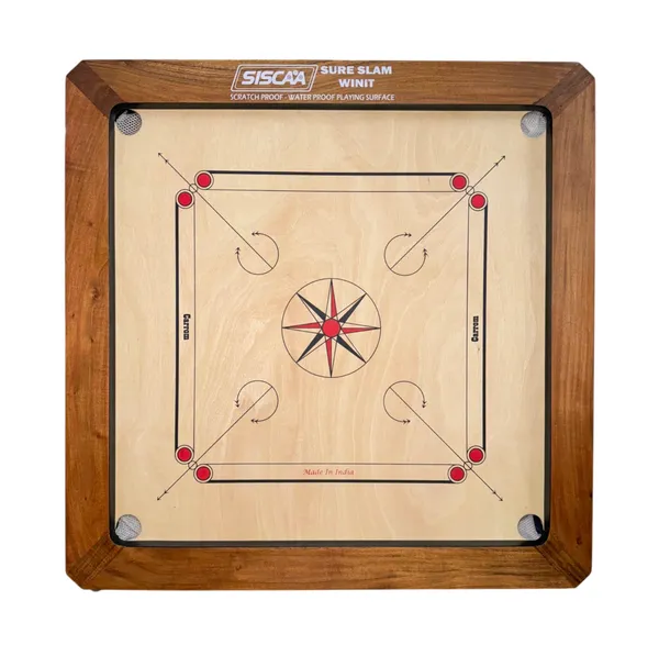 Siscaa_Winit_Sureslam_Natural_Carrom_Board_Includes_Without_Coin,_Striker,_And_Powder