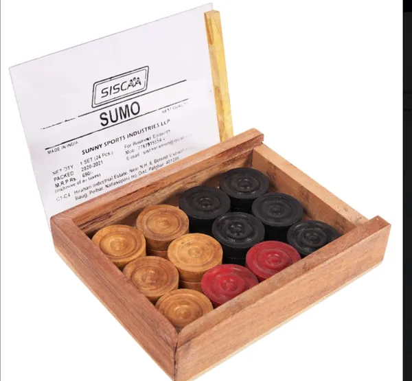 Siscaa_Sumo_Carrom_Coin_Set_-_32_Mm