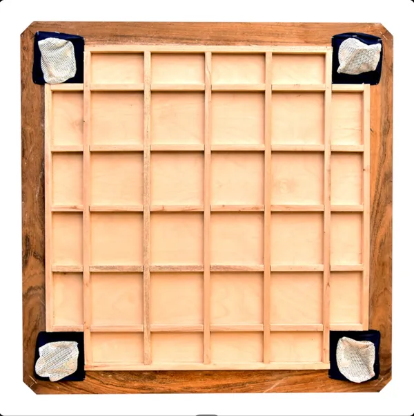 Siscaa_Champion_Sureslam_Carrom_Board_Includes_Without_Coin,_Striker,_And_Powder_-_20_Mm