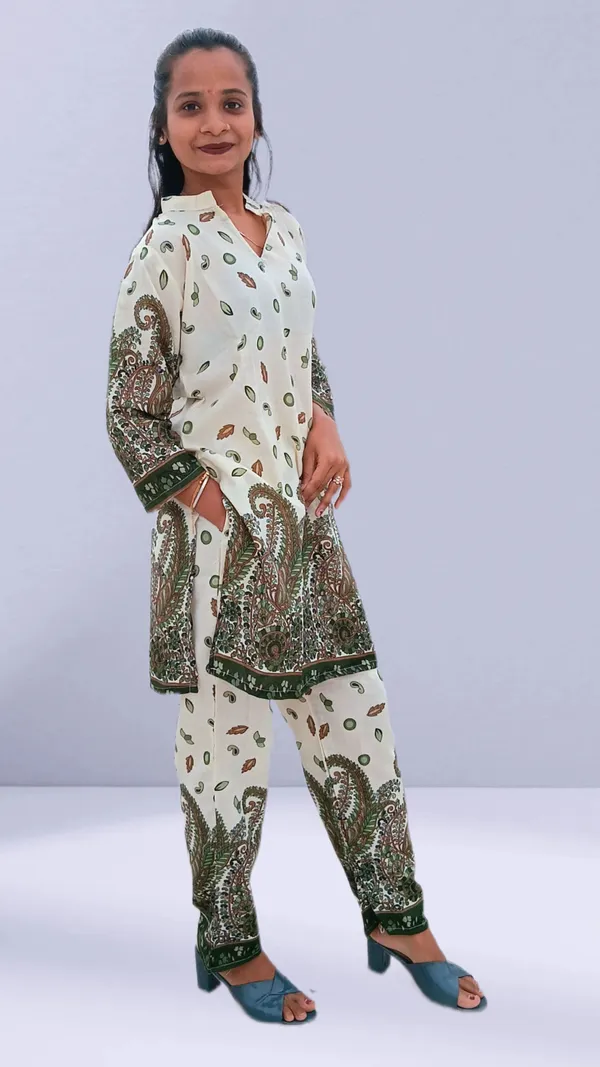 Blue_Poly-Cotton_Printed_Co-Ords_Set_For_Women