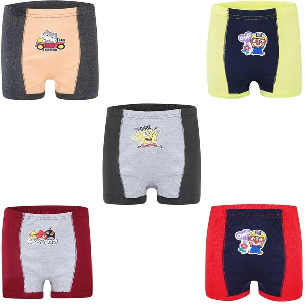 Multicolour_Cotton_Innerwear_For_Boys_(Pack_Of_5)