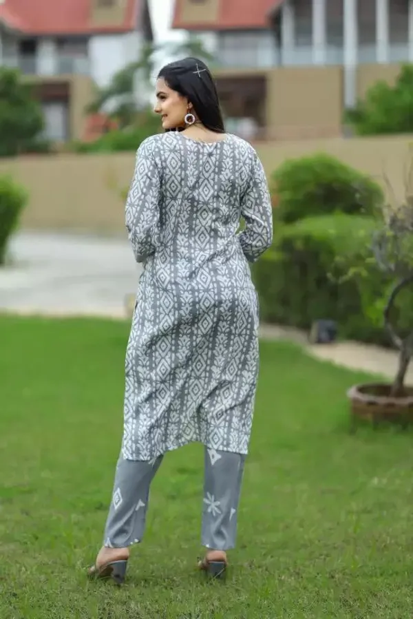 Yellow_Cotton_Straight_Kurta_Pant_Set_For_Women