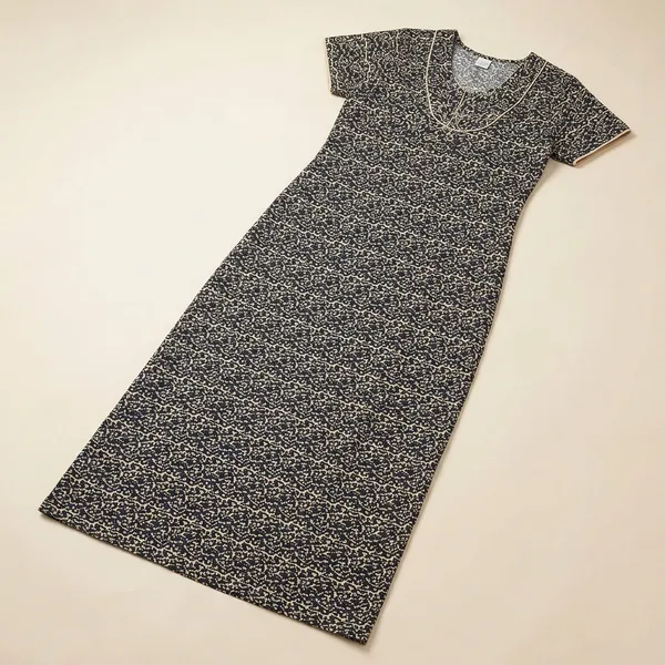 Blue_Cotton_Printed_Nighty_For_Women