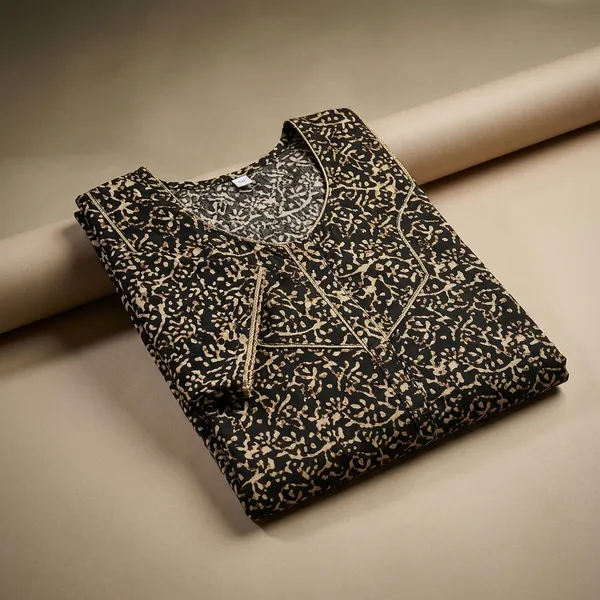 Brown_Cotton_Printed_Nighty_For_Women