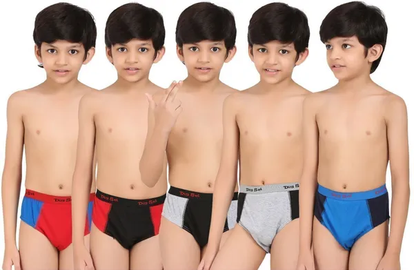 Multicolour_Cotton_Brief_For_Boys_(Pack_Of_5)