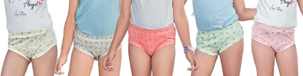 Multicolour_Cotton_Printed_Innerwear_For_Girls_(Pack_Of_5)