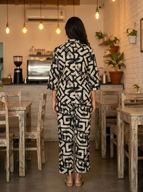 Beige_And_Black_Cotton_Blend_Premum_Co-Ords_For_Women