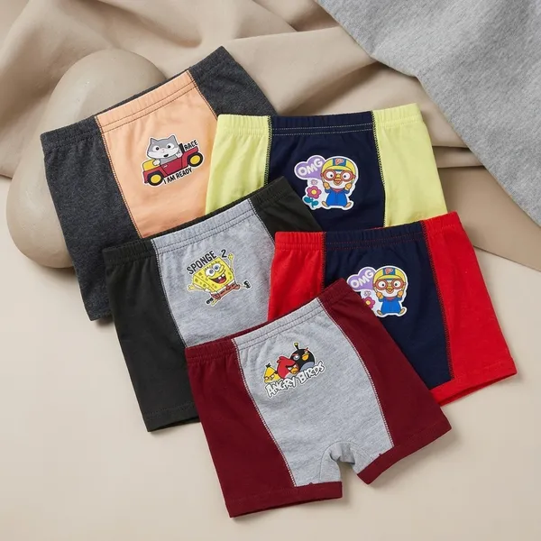 Multicolour_Cotton_Innerwear_For_Boys_(Pack_Of_5)