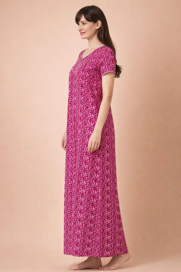 Pink_Cotton_Printed_Nighty_For_Women
