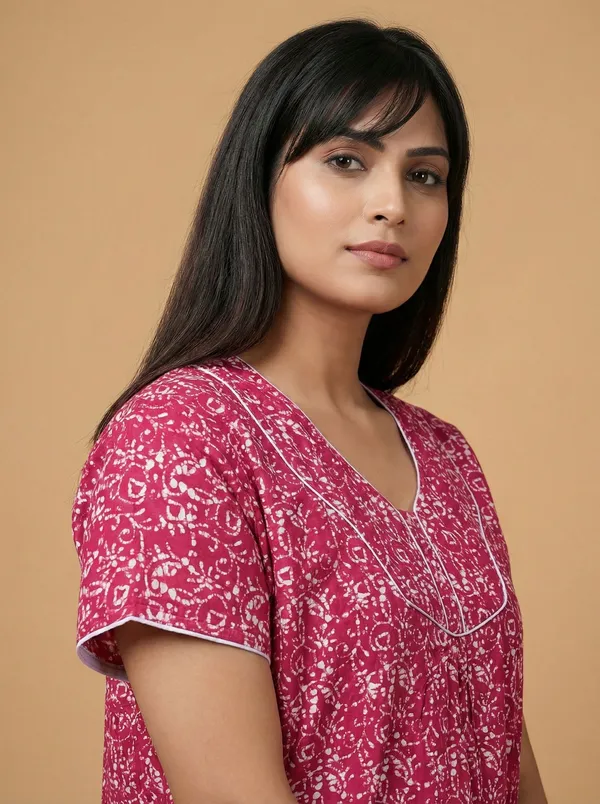 Pink_Cotton_Printed_Nighty_For_Women