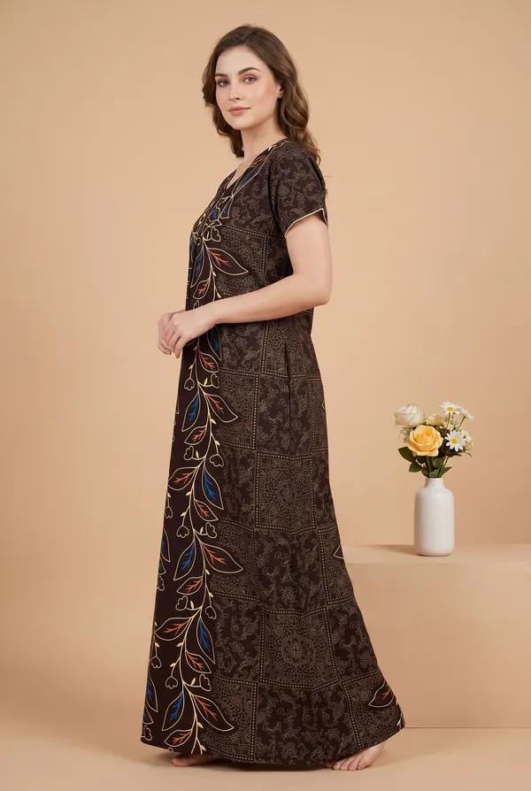 Purple_Cotton_Printed_Nighty_For_Women
