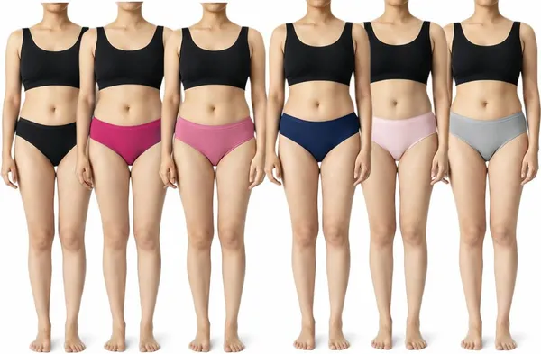 Multicolour_Cotton_Bikini_Panty_For_Women_(Pack_Of_6)