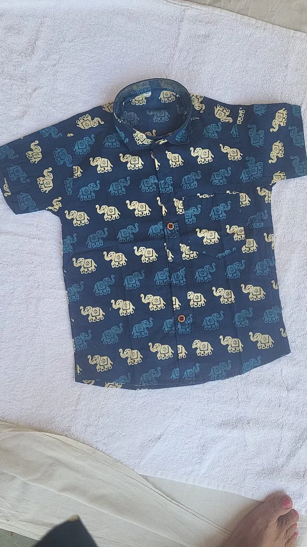 Navy_Blue_Cotton_Elephant_Print_Cord-set_Suit_for_Kids