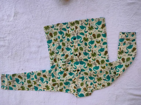 Cream_Dinosaur_Print_Cotton_Night_suit_set_for_kids