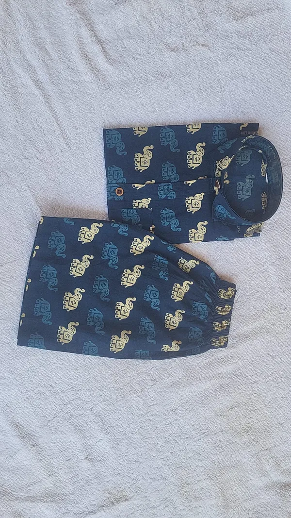 Navy_Blue_Cotton_Elephant_Print_Cord-set_Suit_for_Kids