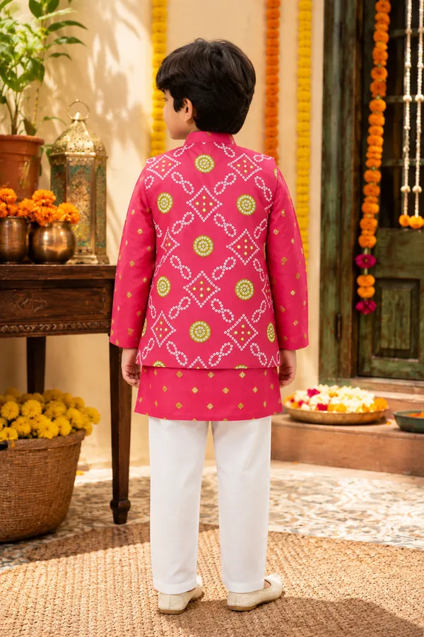 Rangreza_Pure_Cotton_Kurta_Set_with_Nehru_Jacket
