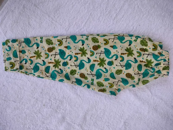 Cream_Dinosaur_Print_Cotton_Night_suit_set_for_kids