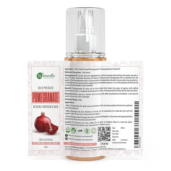 Cold_Pressed_Pomegranate_Carrier_Oil_For_Skin_And_Hair_200ml