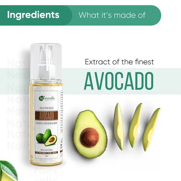Naturalis_Cold_Pressed_Avocado_Carrier_Oil_200ml_|_Rich_in_Vitamin_E_|_For_Hair,_Face_&_Skin