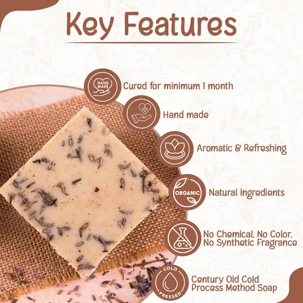 Hand_Milled_Luxury_Lavender_Solid_Soap_Bar_Made_Using_Century_Old_Cold_Process_Method_100gms