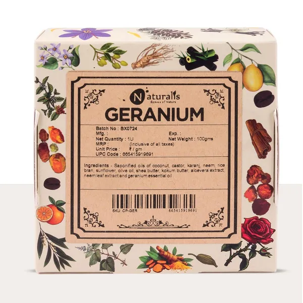 Hand_Milled_Luxury_Geranium_Solid_Soap_Bar_Made_Using_Century_Old_Cold_Process_Method_100gms