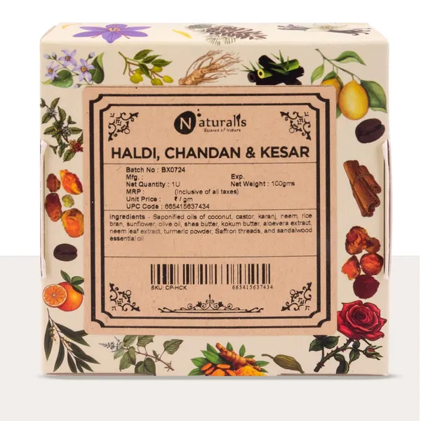 Hand_Milled_Luxury_Haldi_Chandan_Kesar_Solid_Soap_Bar_Made_Using_Century_Old_Cold_Process_Method_100gms