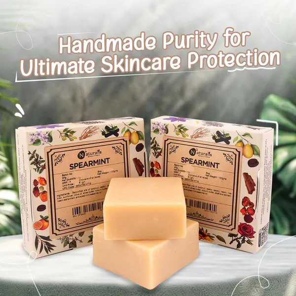 Hand_Milled_Luxury_Spearmint_Solid_Soap_Bar_Made_Using_Century_Old_Cold_Process_Method_100gms