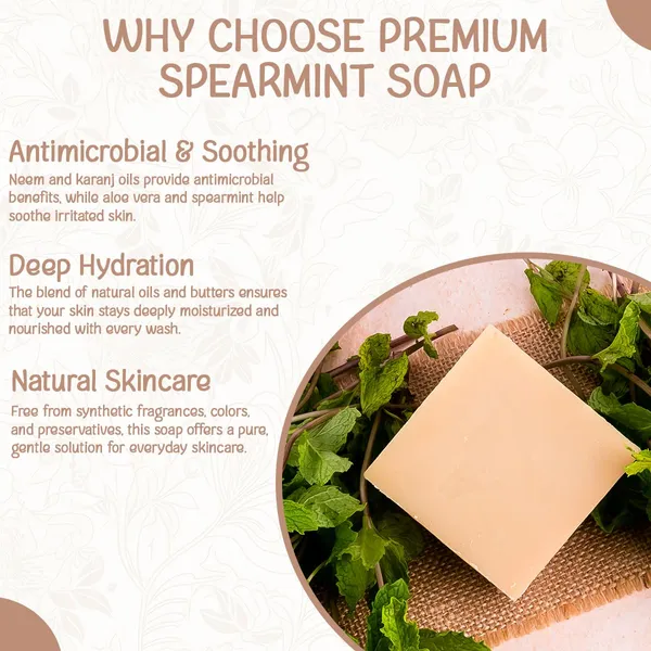 Hand_Milled_Luxury_Spearmint_Solid_Soap_Bar_Made_Using_Century_Old_Cold_Process_Method_100gms