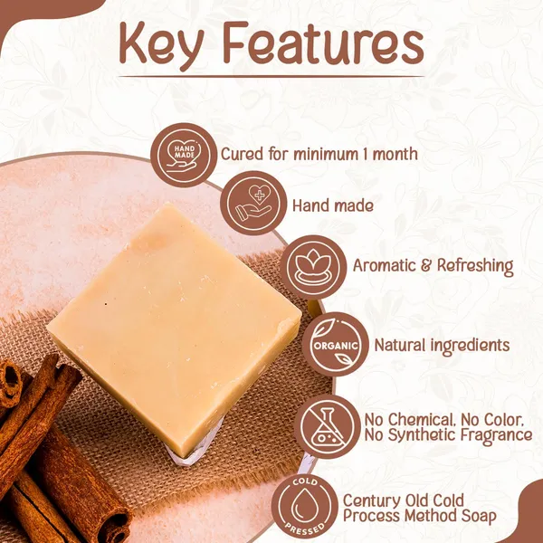 Hand_Milled_Luxury_Cinnamon_Solid_Soap_Bar_|_Cold_Process_|_100g