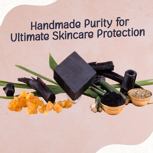 Hand_Milled_Luxury_Tea_Tree,_Frankincense_&_Charcoal_Solid_Soap_Bar_|_Cold_Process_|_100g