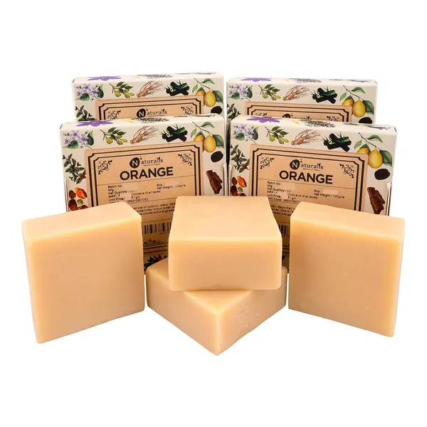 Naturalis_Hand_Milled_Luxury_Orange_Solid_Soap_Bar_|_Cold_Process_|_100g